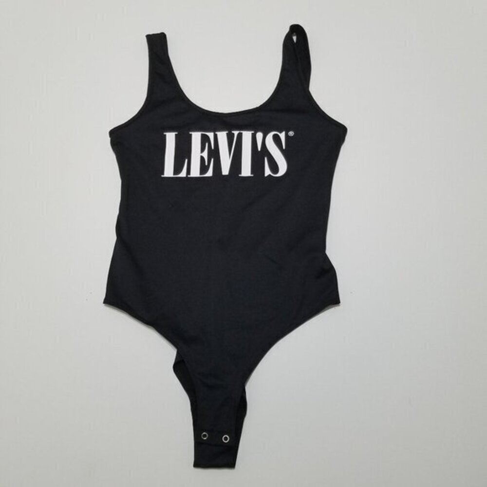Levi's Graphic Log Bodysuit Black Size S